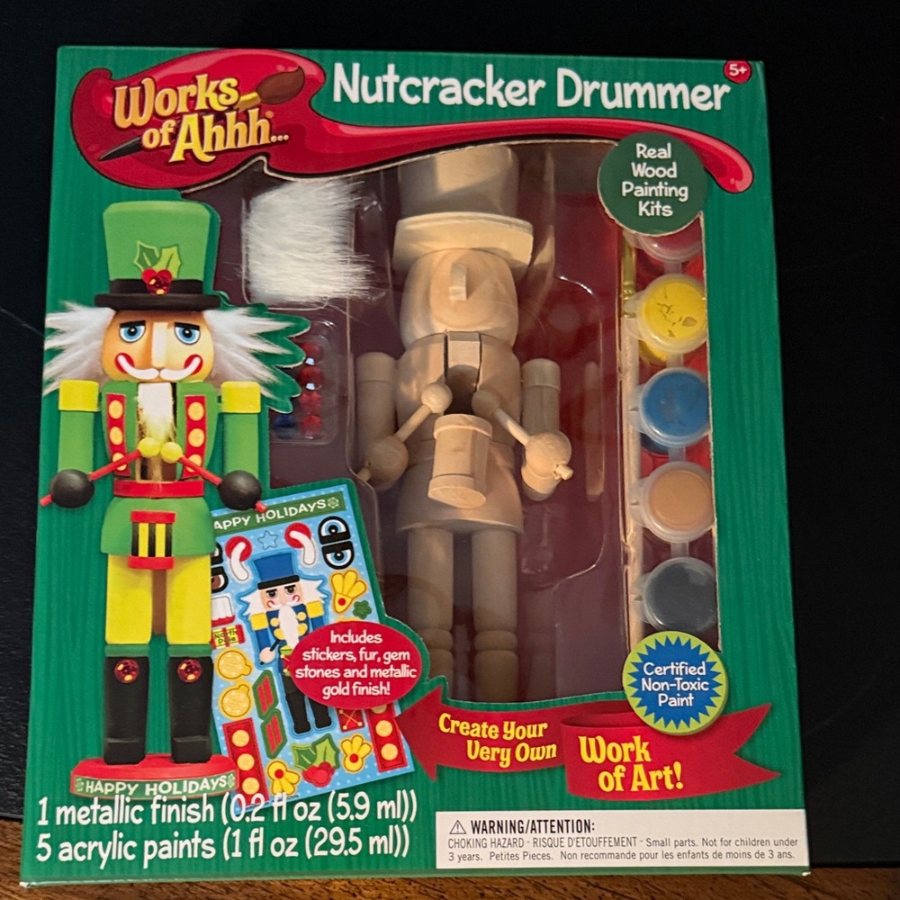 Nutcracker Drummer Painting Kit